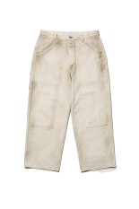 Vintage Silk Hemp Double Knee Pants - BEIGE (25AAP-04-07)