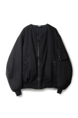 Vintage Silk Flight Custom Jacket - BLACK (25AAP-01-28)