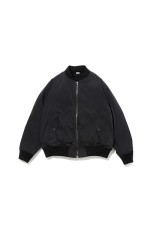Silk Padding Jacket - BLACK (25AAP-01-29)
