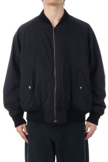 Silk Padding Jacket - BLACK (25AAP-01-29)