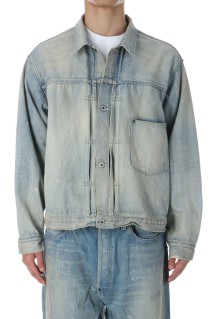 1st Type Denim Jacket - BLEACH (25AAP-01-60)