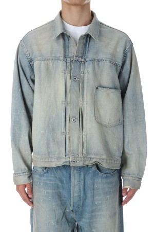 1st Type Denim Jacket - BLEACH (25AAP-01-60)