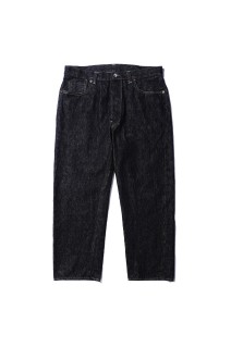 Washed Denim Wide Pants - INDIGO (AP-4001)