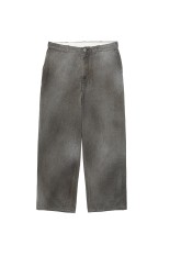 Vintage Black Chambray Work Pants - BLACK (25AAP-04-22)