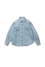 Vintage Denim CPO Shirt - BLEACH (25AAP-02-05)