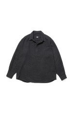Wool Skipper Shirt - CHARCOAL (25AAP-02-11)
