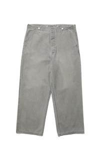 Vintage Cinch Buckle Euro Work Pants - GRAY (25AAP-04-28)