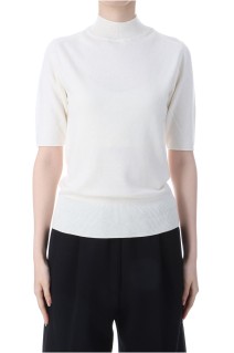 Halfsleeve Highgauge Knit - ECRU (12520513)