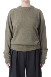 Cashmere Seamless Knit - OLIVE (12520507)