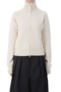 Compact Zip Knit - IVORY (12520508)