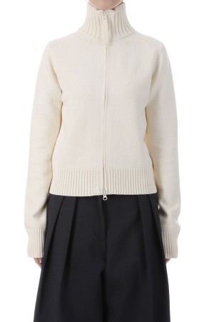 Compact Zip Knit - IVORY (12520508)