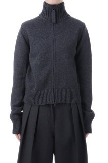 Compact Zip Knit - CHARCOAL GRAY(12520508)