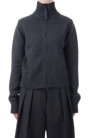 Compact Zip Knit - CHARCOAL GRAY(12520508)