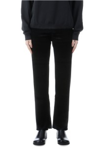 Velour Slit Leggings -BLACK (12520707)