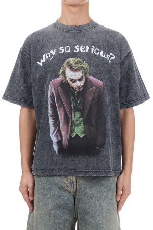 JOKER Prime-Over Crew Neck T-Shirt - CHARCOAL GRAY (11251411314)