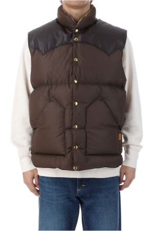 Rocky Mountain Featherbed / SD Down Vest - BROWN