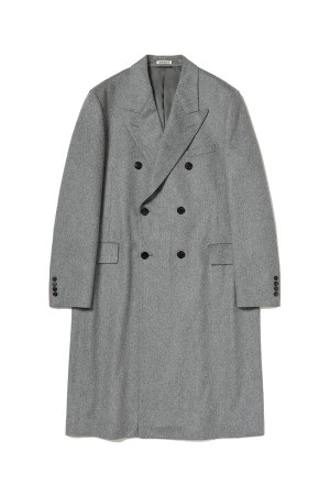 CASHMERE MOLESKIN COAT - TOP GRAY (A25AC05CM)