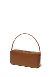 LEATHER SQUARE BAG MADE BY AETA -BROWN (A25AB01AE)