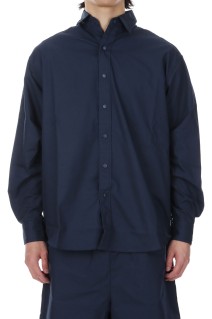 NEW BASIC SNAP SHIRTS  - NAVY (ACY-25SS-001)