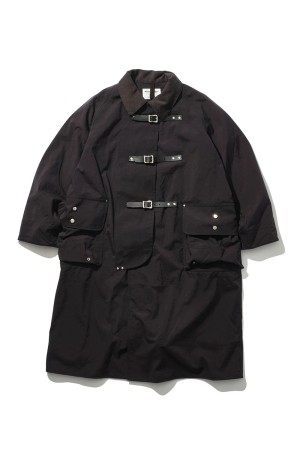 Belted Duster Coat / Black (MTR4145)