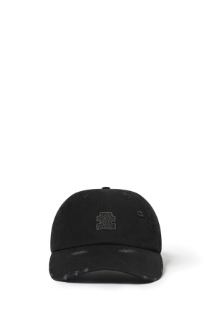 DAMAGED SMALL OG CAP/ BLACK (BEPSS25AC61)