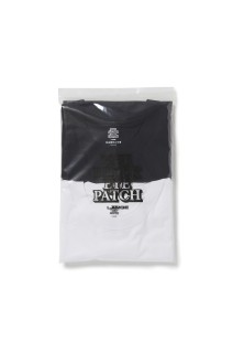 2 PACK CREW NECK TEE/ WHITE/BLACK (BEPSS25AC71)