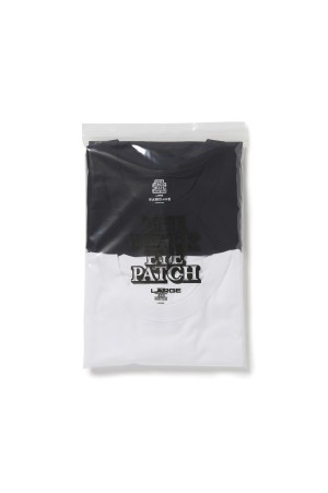2 PACK CREW NECK TEE/ WHITE/BLACK (BEPSS25AC71)