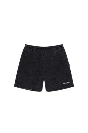 PAISLEY VELOUR SHORTS/ BLACK (BEPSS25PA23)