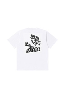 TORN OG LABEL TEE/ WHITE (BEPSS25TE27)