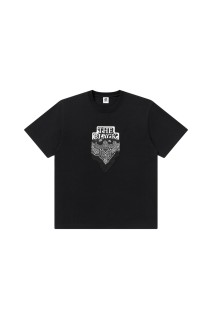BANDANA OG LABEL TEE/ BLACK (BEPSS25TE46)