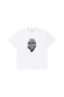 BANDANA OG LABEL TEE/ WHITE (BEPSS25TE46)