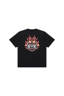 FLAME RIDER LOGO TEE/ BLACK (BEPSS25TE49)