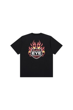 FLAME RIDER LOGO TEE/ BLACK (BEPSS25TE49)