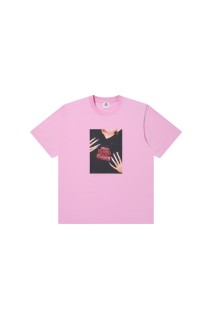 FRONT ROW GEM PHOTO TEE/ PINK (BEPSS25TE53)