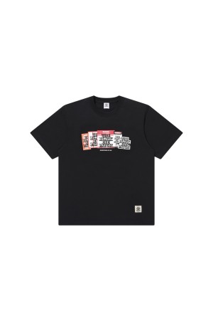 LABEL PACK TEE/ BLACK (BEPSS25TE58)
