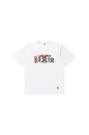 LABEL PACK TEE/ WHITE (BEPSS25TE58)