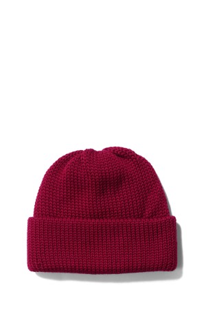 WOOL STANDARD KNIT - WINE (NO.28247)