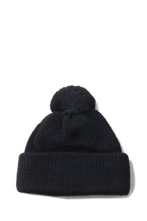 WOOL STANDARD KNIT with BRAHMAN - BLACK (NO.28253)