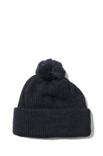 WOOL STANDARD KNIT with BRAHMAN - CHARCOAL (NO.28253)