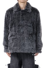 FUR COAT - BLACK (25AW-FS-09 / FS1782)