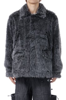 FUR COAT - BLACK (25AW-FS-09 / FS1782)