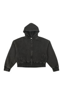 THERMAL HOOD / WASHED BLACK (UNU-25-1004-WB)