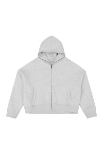 ETERNAL ZIP / HEATHER GREY (UNU-25-1003-HG)