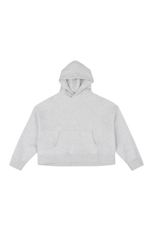 HEAVY HOOD / HEATHER GREY (UNU-25-1012-HG)