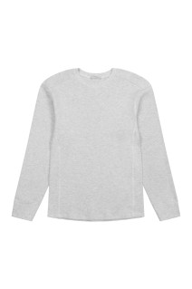 THERMAL LONG SLEEVE / HEATHER GREY (UNU-25-2011-HG)