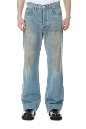 FLARE DENIM JEANS - INDIGO (ST.1235)