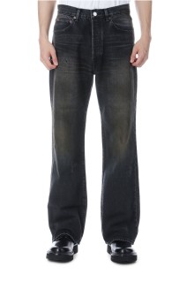 FLARE DENIM JEANS - BLACK (ST.1235)