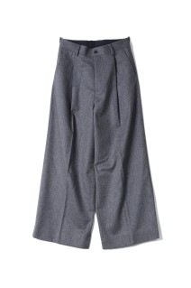 W/CA BEAVER EXTRA WIDE TROUSERS - GREY (ST.1255)