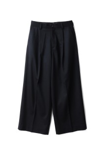 W/CA BEAVER EXTRA WIDE TROUSERS - BLACK (ST.1255)