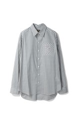 TSTS GINGHAM SHIRT - GRAY GINGHAM (25AMM0203)